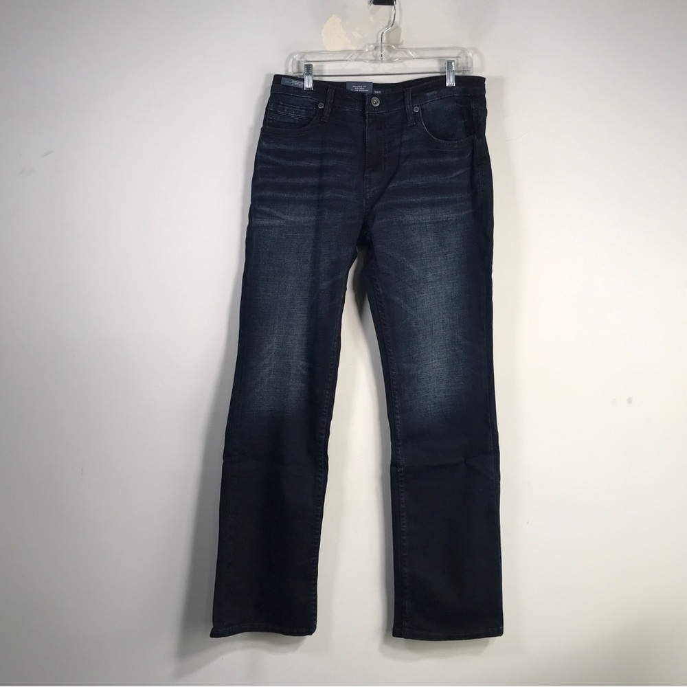 BKE Tyler Superior Relaxed Fit Mid Rise Jean, Men's Size 32 x 34 - Blue